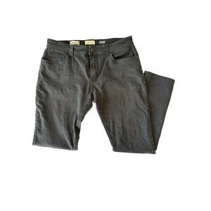 Scott James Jeans Mens 36X32 Black Slim‎ Fit Casual Commute Work Golf Athletic